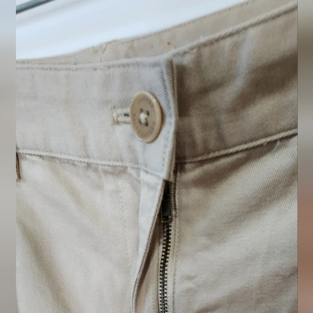 NWT Lauren Ralph Lauren Chino Dress Khaki Shorts Women's size 16w